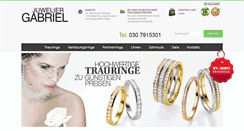Desktop Screenshot of juwelen-gabriel.de